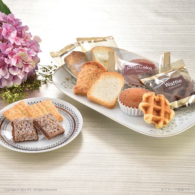 【送料無料】 コンビネーションギフト　ベイクドスイーツセレクション＆はなみずき　今治タオルセット　No.100