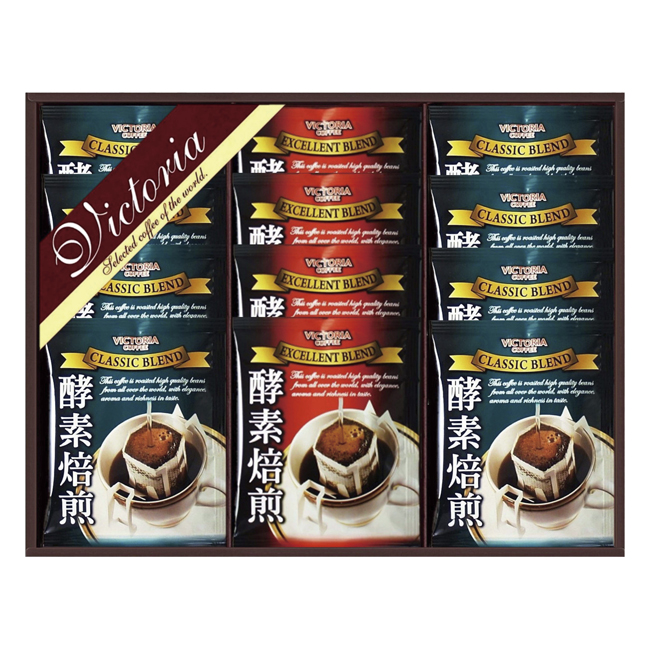ビクトリアコーヒー 酵素焙煎ドリップコーヒーセット No.15