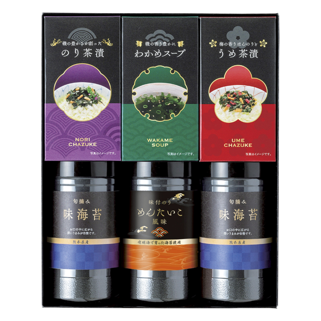 ゆかり屋本舗 味海苔・お茶漬・スープ詰合せ No.30