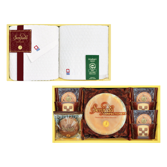 千寿堂　スイーツ＆今治タオルセット　No.40　割引き商品