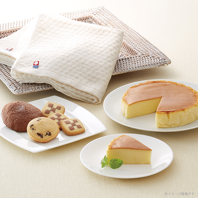 千寿堂　スイーツ＆今治タオルセット　No.50　割引き商品