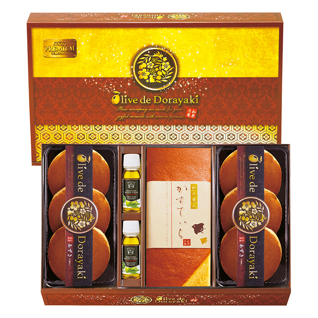 和菓匠菴　「オリーブ　de　どら焼き」Premium　No.45｜特選ギフト｜