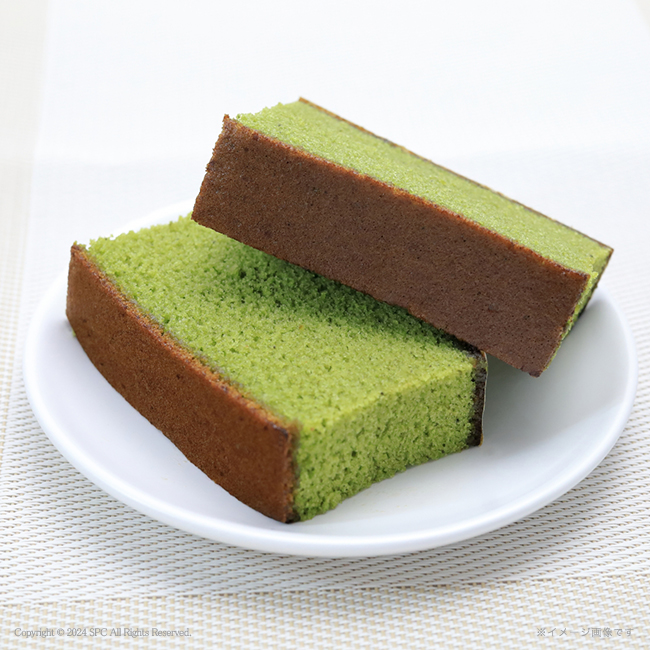 和菓匠菴　「ほまれ」和三盆糖入かすてぃら【抹茶】　No.15｜特選ギフト｜