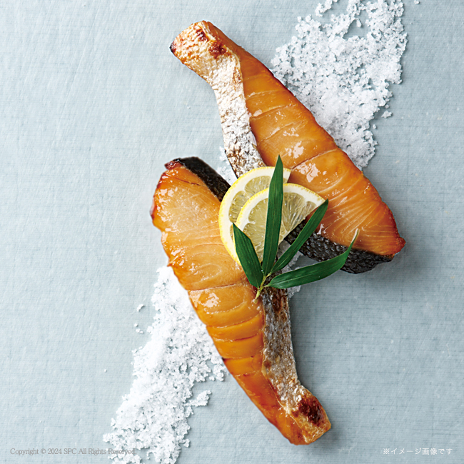 【送料無料】 鮭乃家　そのまま食べれる鮭切り身　金賞健康米セット　No.110