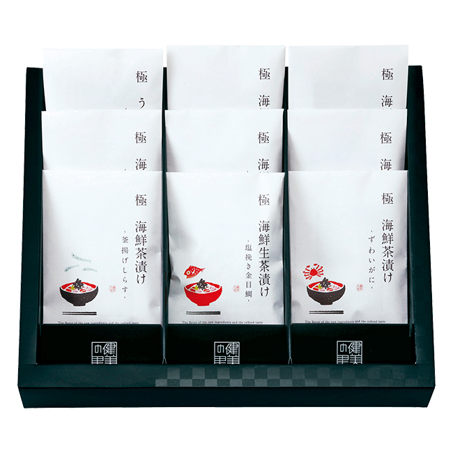 匠菴謹製 極だし Premium 海鮮 生茶漬けのギフトセット No.50