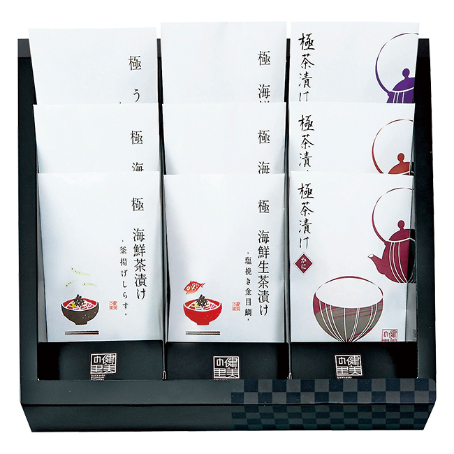 匠菴謹製 極だし Premium 海鮮 生茶漬けのギフトセット No.50