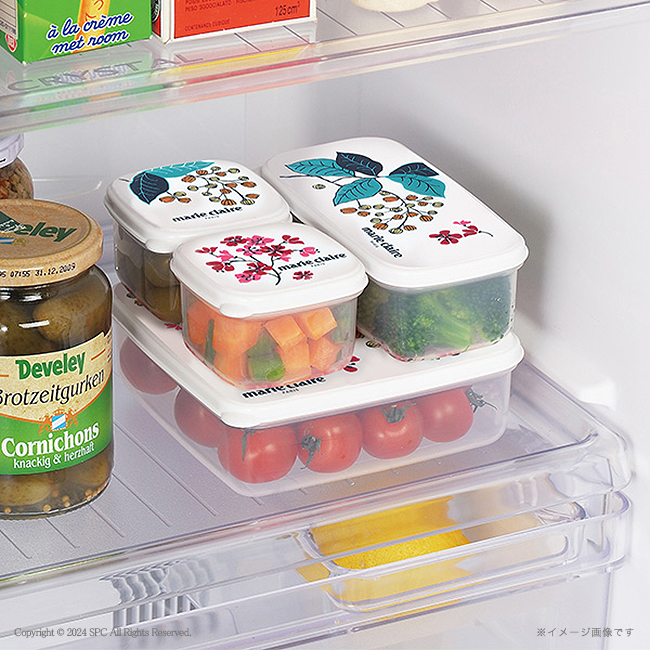 【送料無料】 マリ・クレール　シール容器5pc　No.15