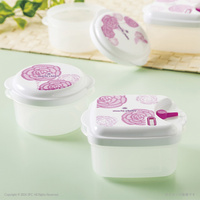 【送料無料】 マリ・クレール　電子レンジ容器3Pc　No.10