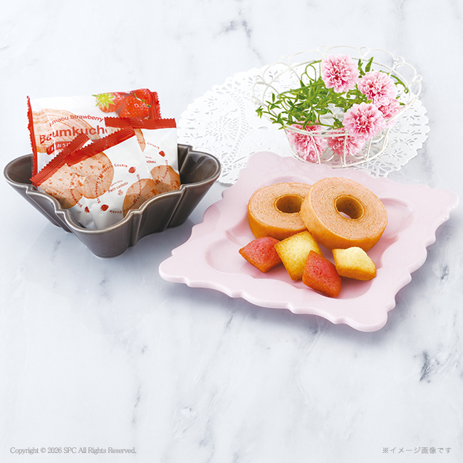 【送料無料】 あまおう苺バウムクーヘン＆プチフィナンシェ　ギフトボックス　No.30