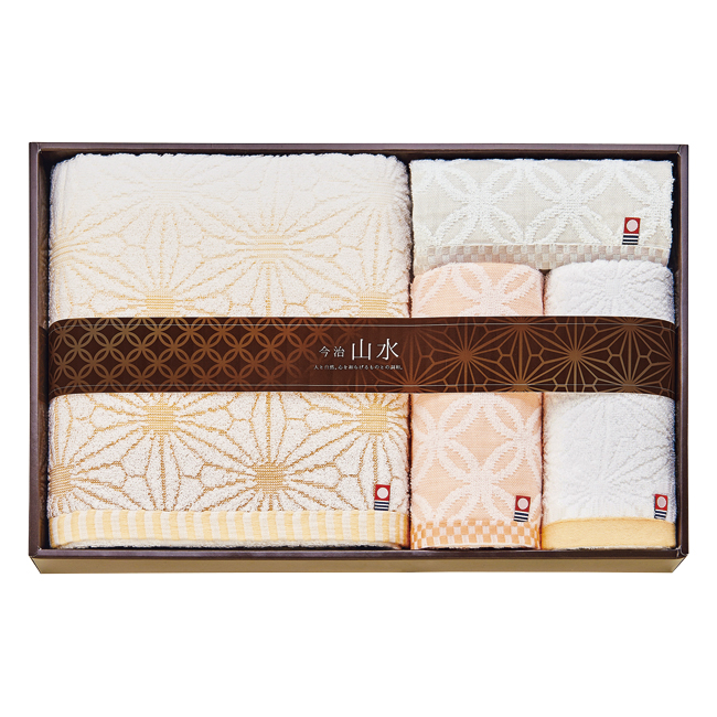 今治 山水 タオルセット No.50