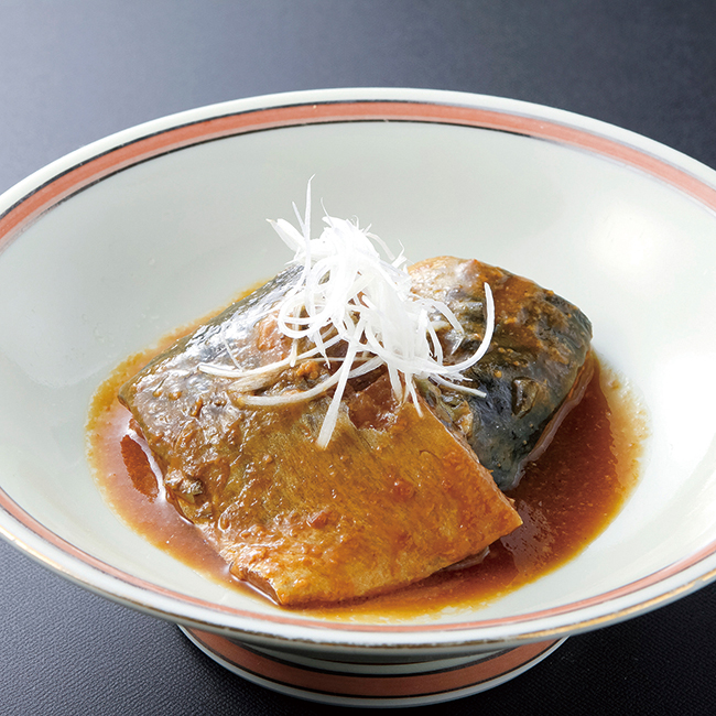 三陸産煮魚&おみそ汁・梅干しセット No.20