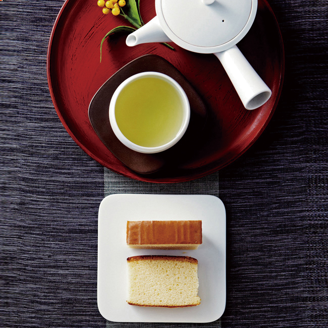 長崎製法カステーラ・緑茶詰合せ No.20