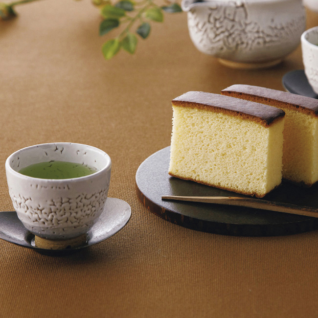 長崎製法カステーラ・緑茶詰合せ No.20