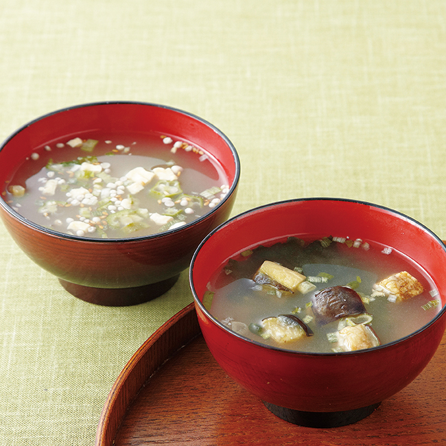 タニタ食堂監修減塩みそ汁・白子のり詰合せ No.20