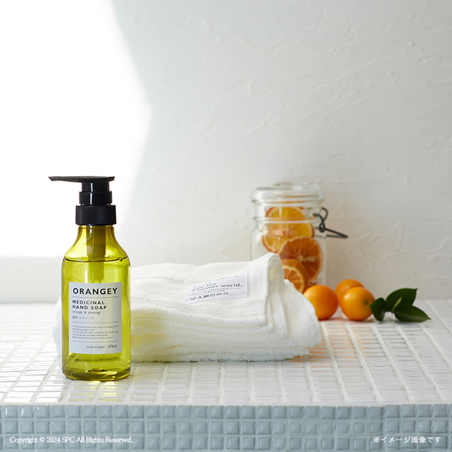 ORANGEY〈オランジー〉　薬用ハンドソープ・フェイスタオルセット　No.35　（ピンク）｜特選ギフト｜