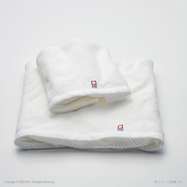今治　The　WHITE　木箱入り　スリムバスタオル　No.15　40％OFF